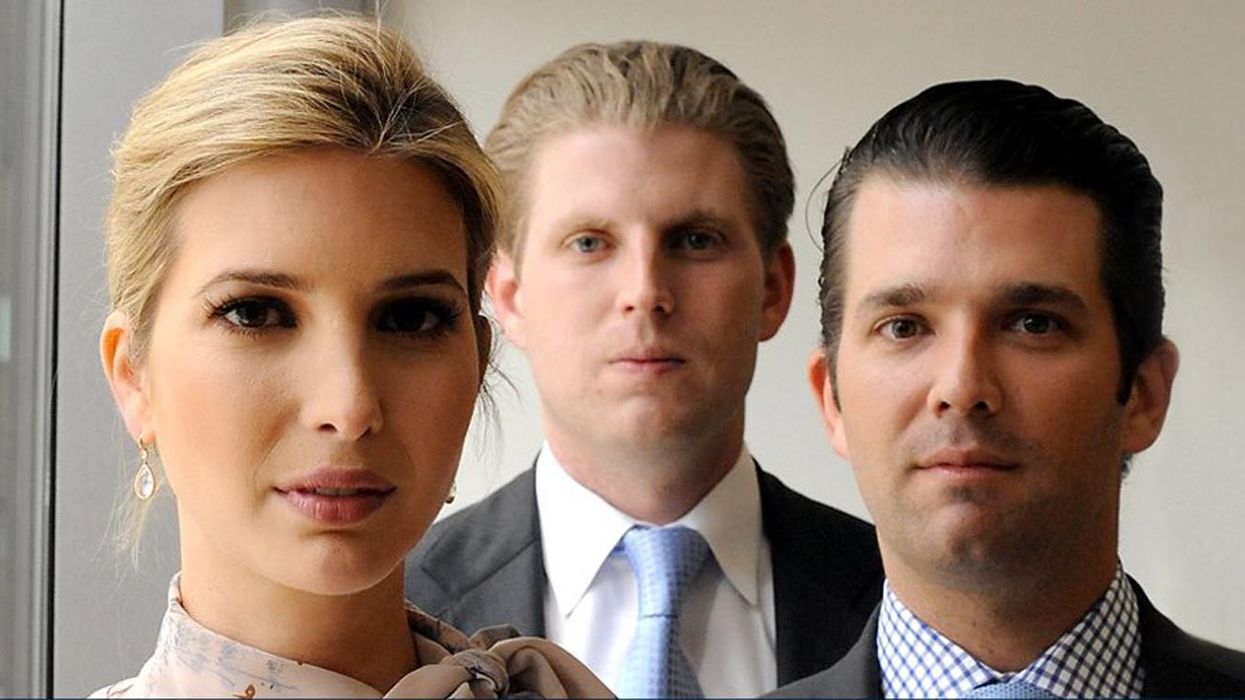 People really can't cope with this photo of Donald Trump's kids