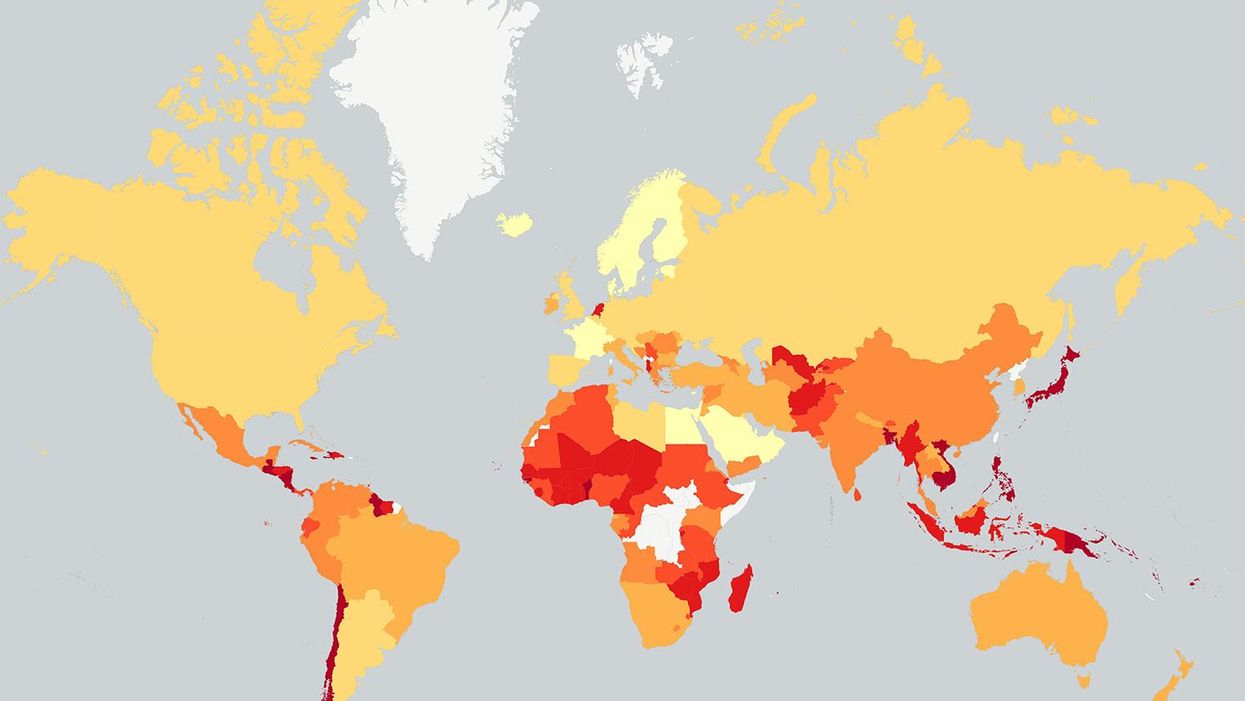 The most dangerous countries in the world for natural disasters