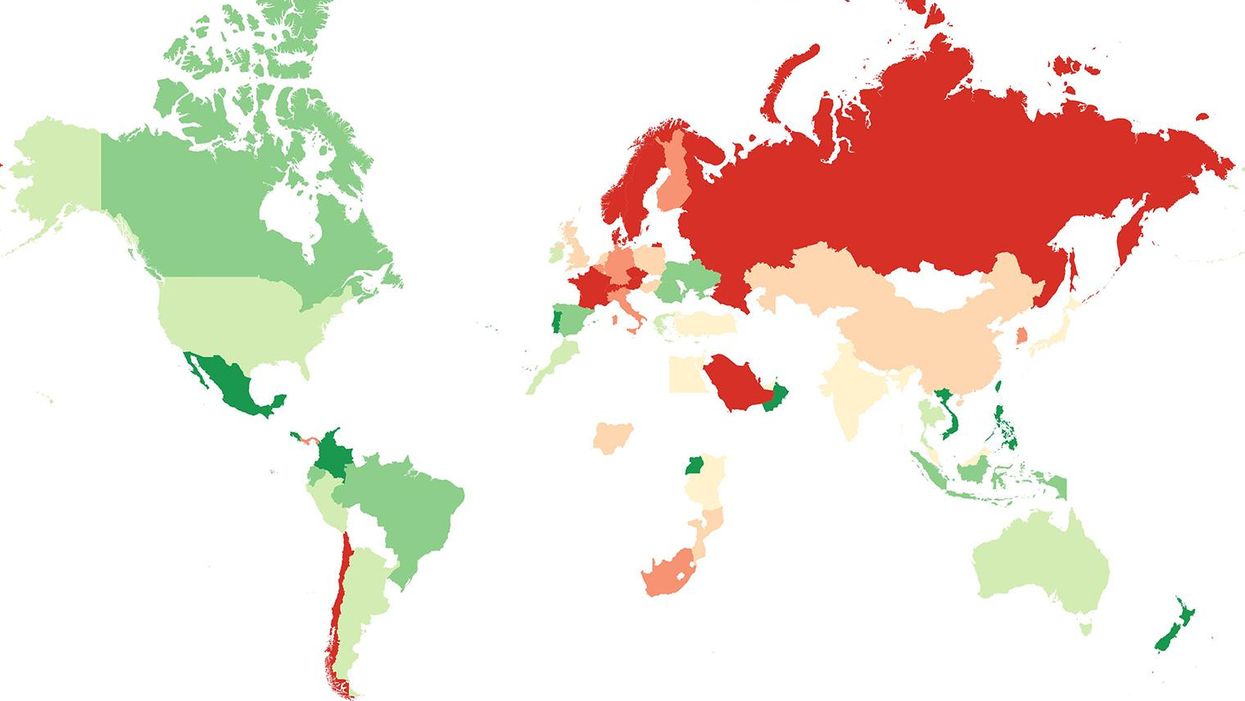 The best and worst countries in the world for making friends