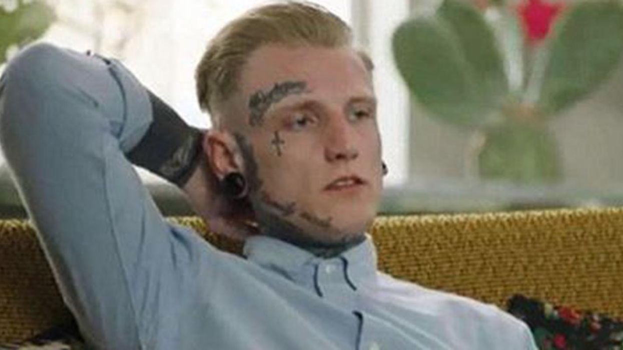 This man doesn't regret any of his tattoos... except that Tesco one on his crotch