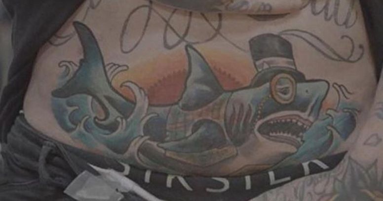 This man doesn't regret any of his tattoos... except that Tesco one on his  crotch | indy100 | indy100