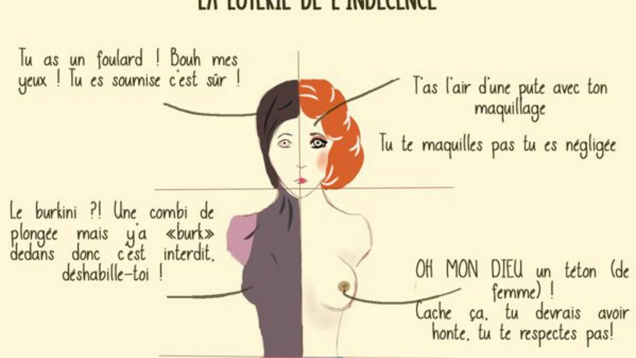 This cartoon makes a brilliant point about the way women are always judged