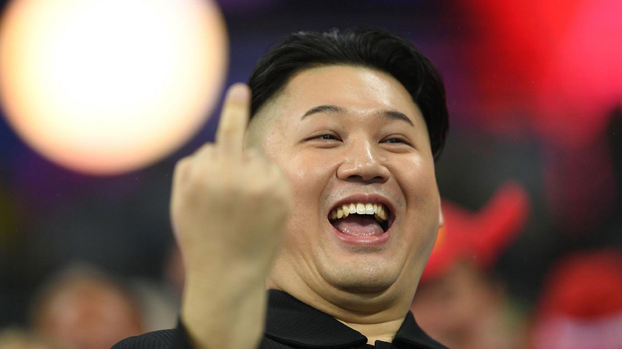 There's a man at the Olympics who looks exactly like Kim Jong-un
