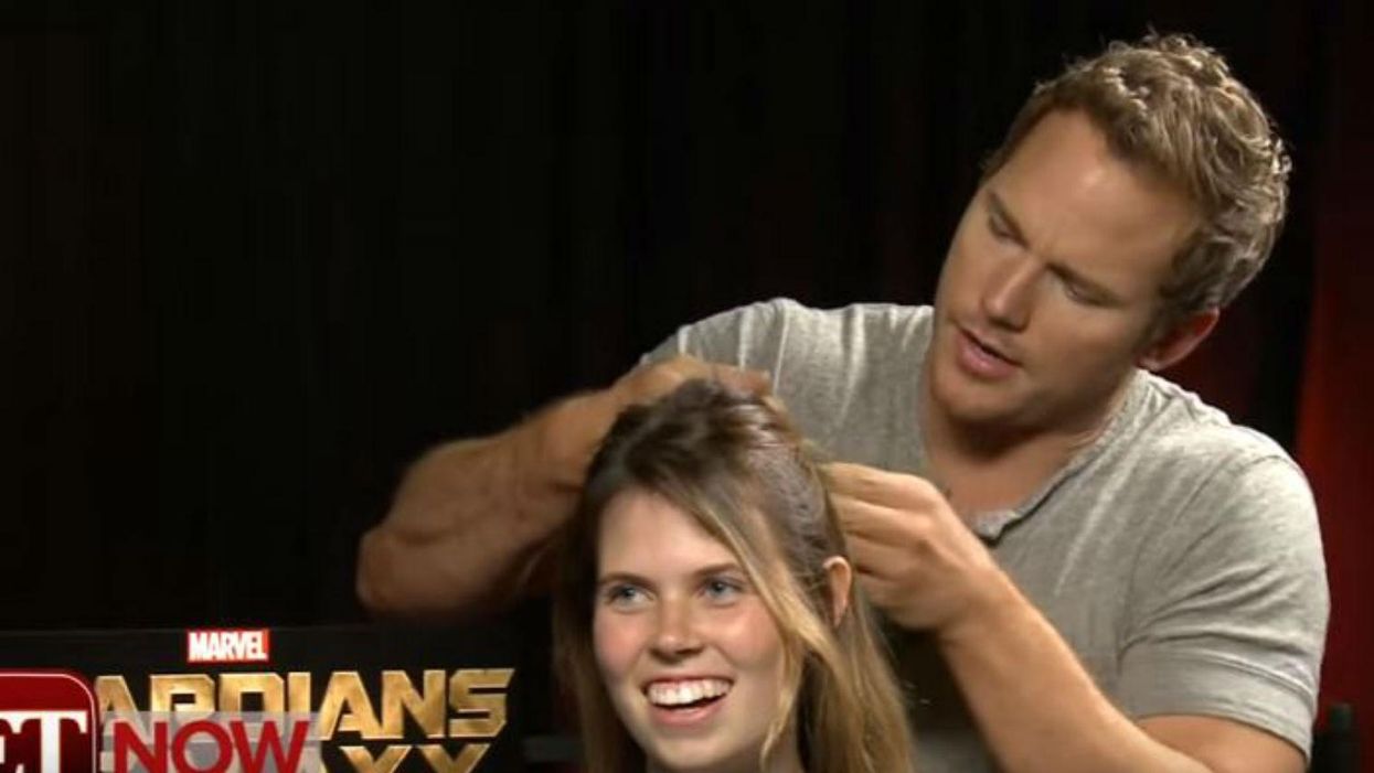 Chris Pratt has revealed the reason why he's so good at French braiding hair