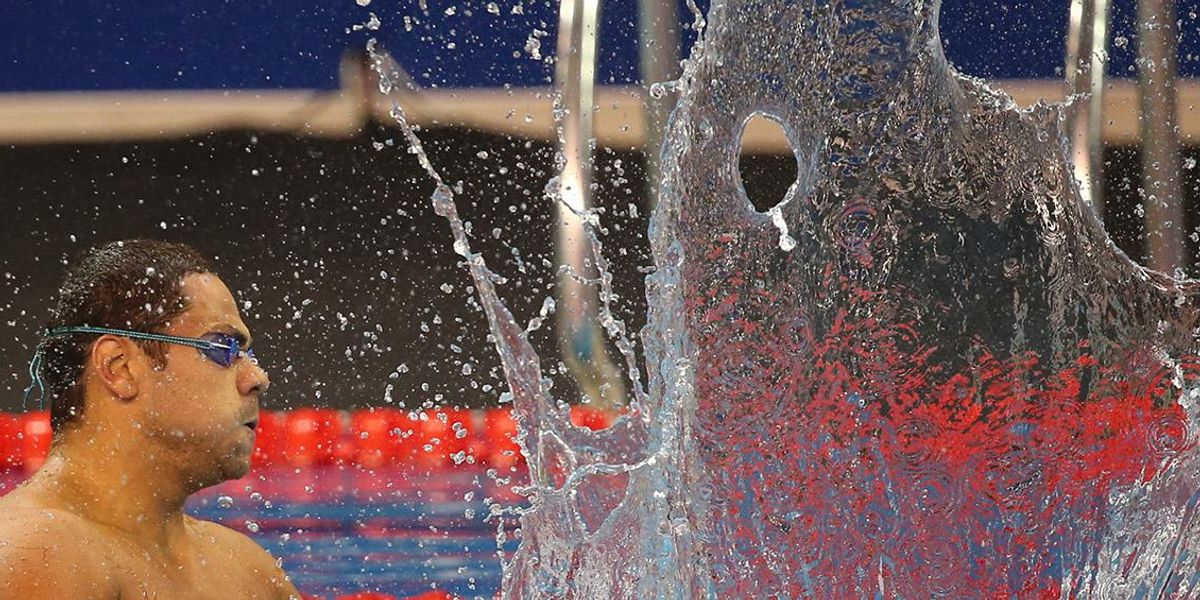 There's something wrong with the showers at the Olympics