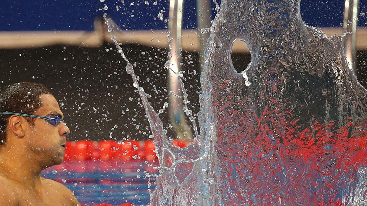 There's something wrong with the showers in the Olympic village