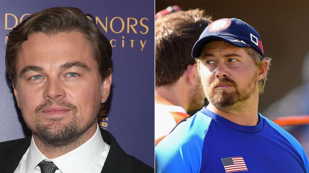 There's an Olympic archer that looks uncannily like Leonardo DiCaprio