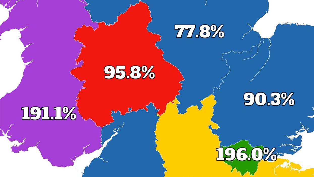 The map of England and Wales by drug of preference