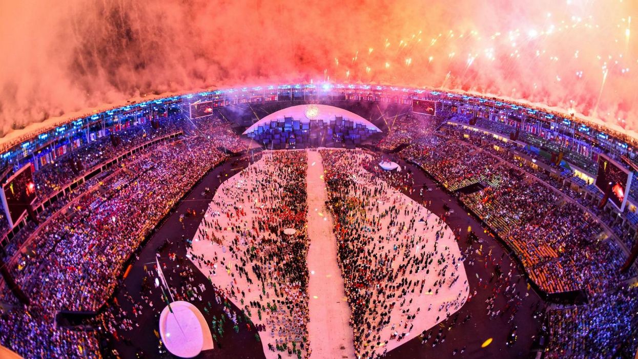 People think the Olympics opening ceremony looked a bit like a giant vagina