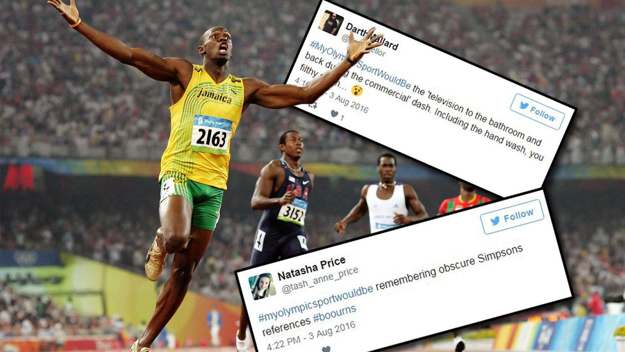 People are suggesting their own Olympic sports for consideration and they're hilarious