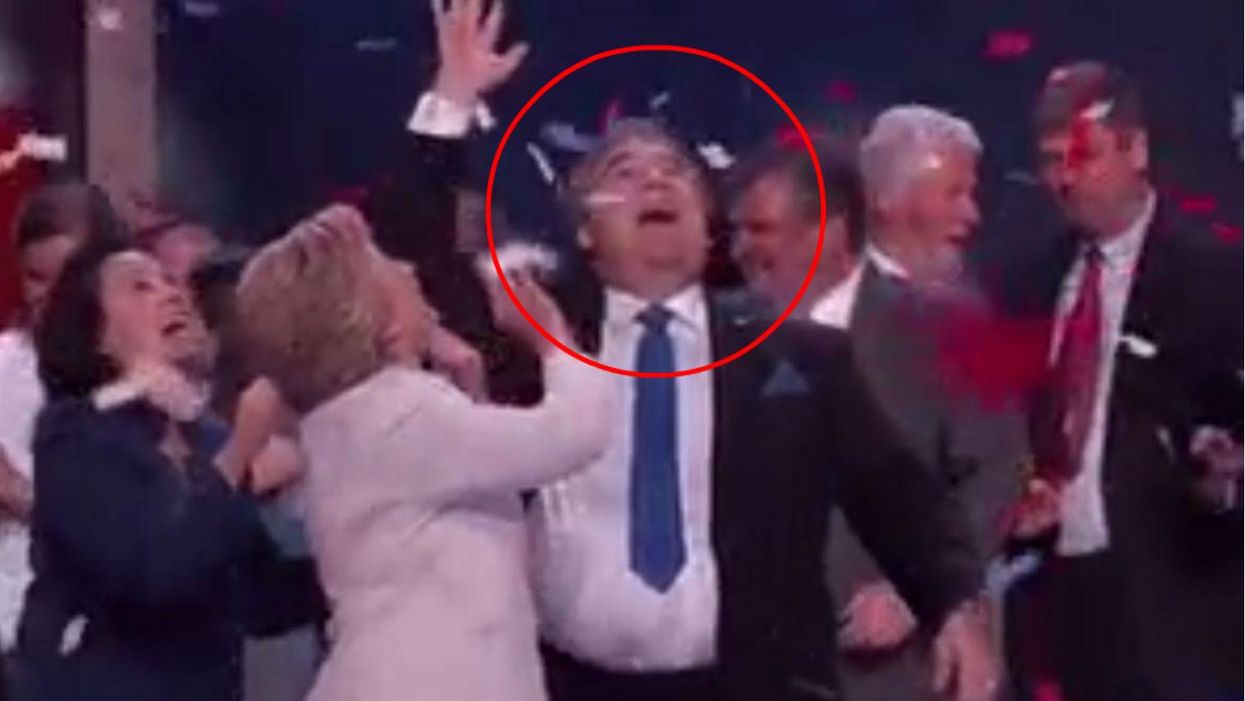 The amazing moment Hillary's brother suddenly remembered where he was