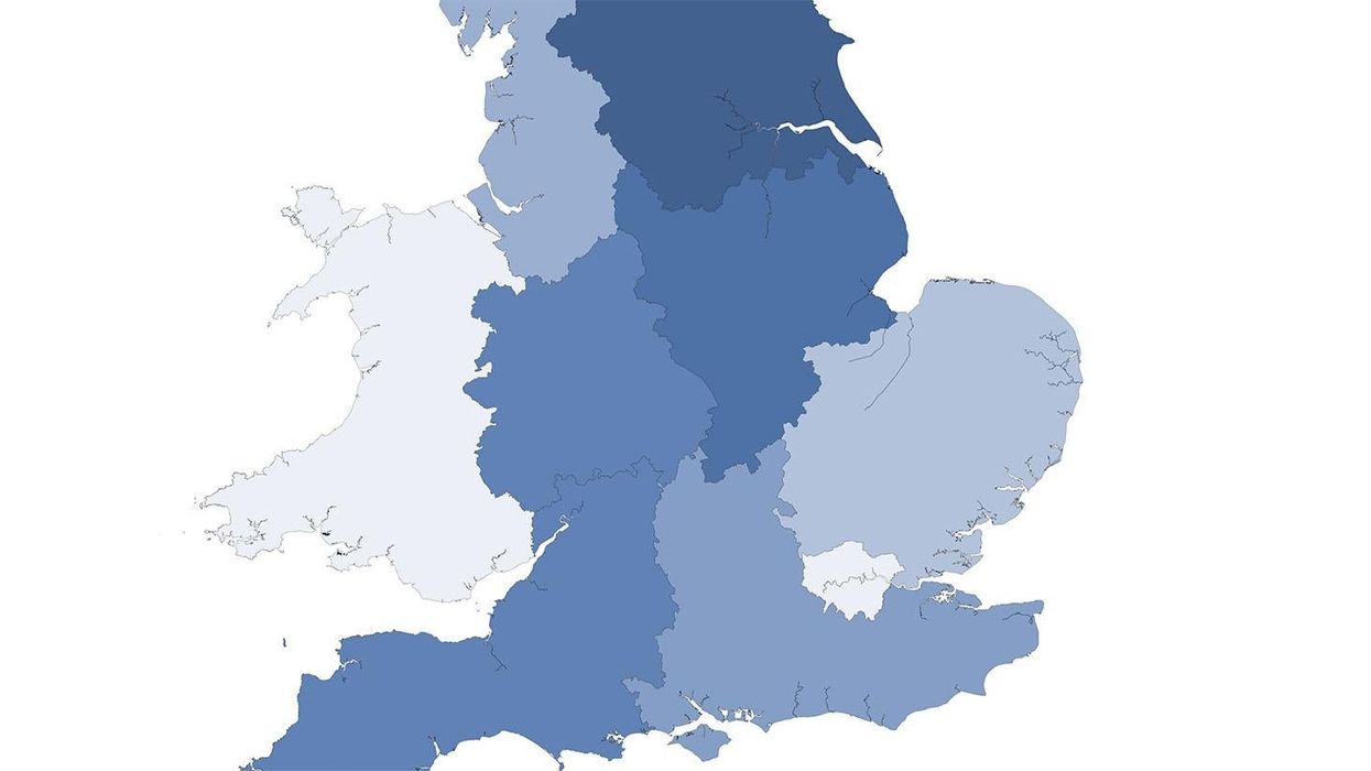 The map that shows where British people really come from