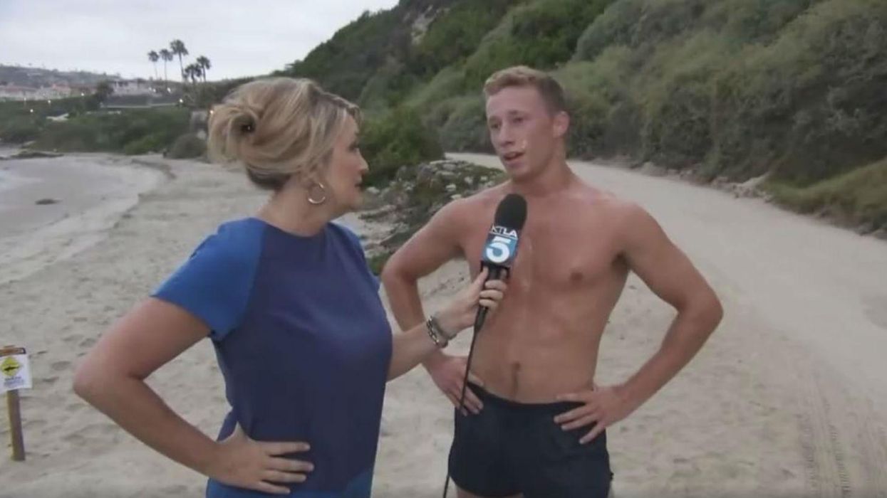 This reporter briefly fell in love with her interviewee and then chased him down the road