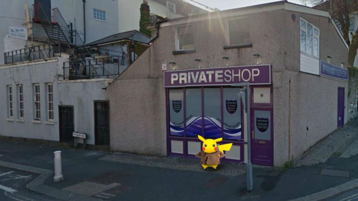 People keep turning up at this sex shop in Plymouth because it's a Pokémon Go gym