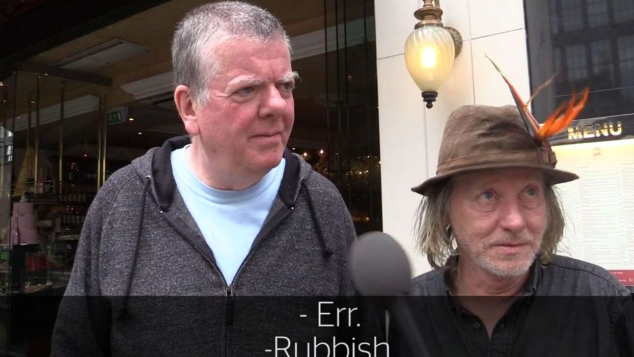 We asked members of the public to describe David Cameron in just one word