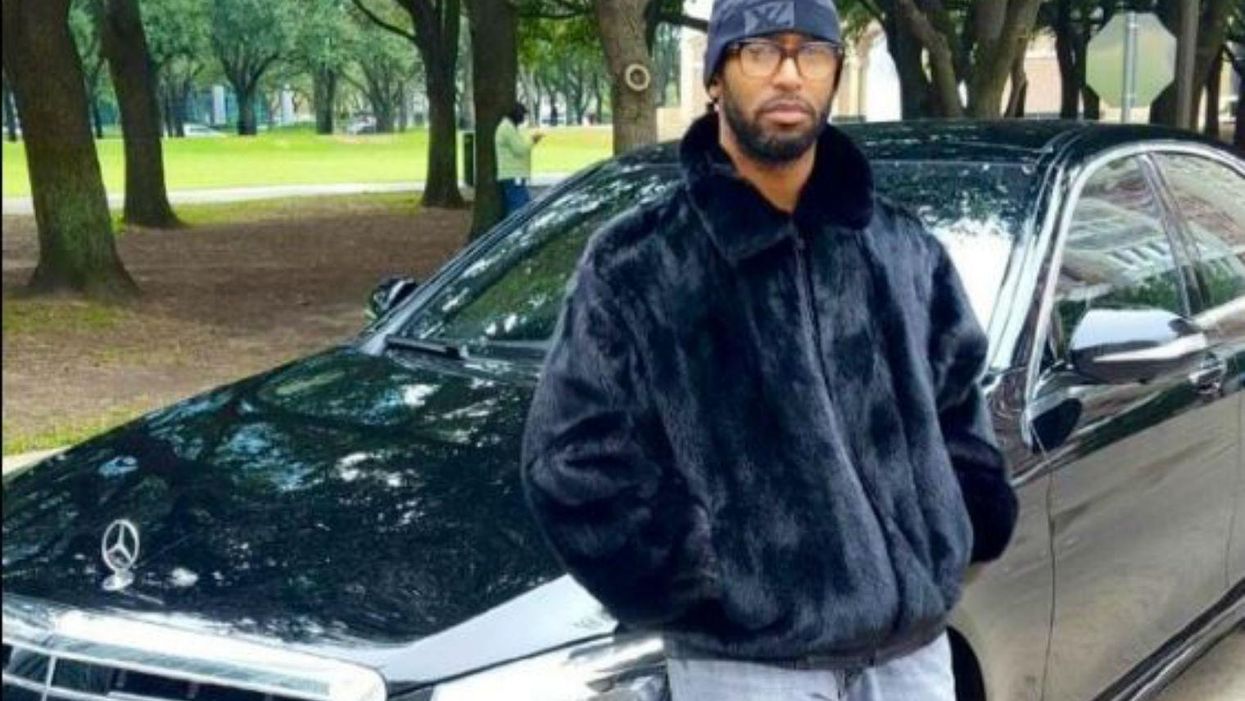 This man is upset because his wife and mistress won't get along