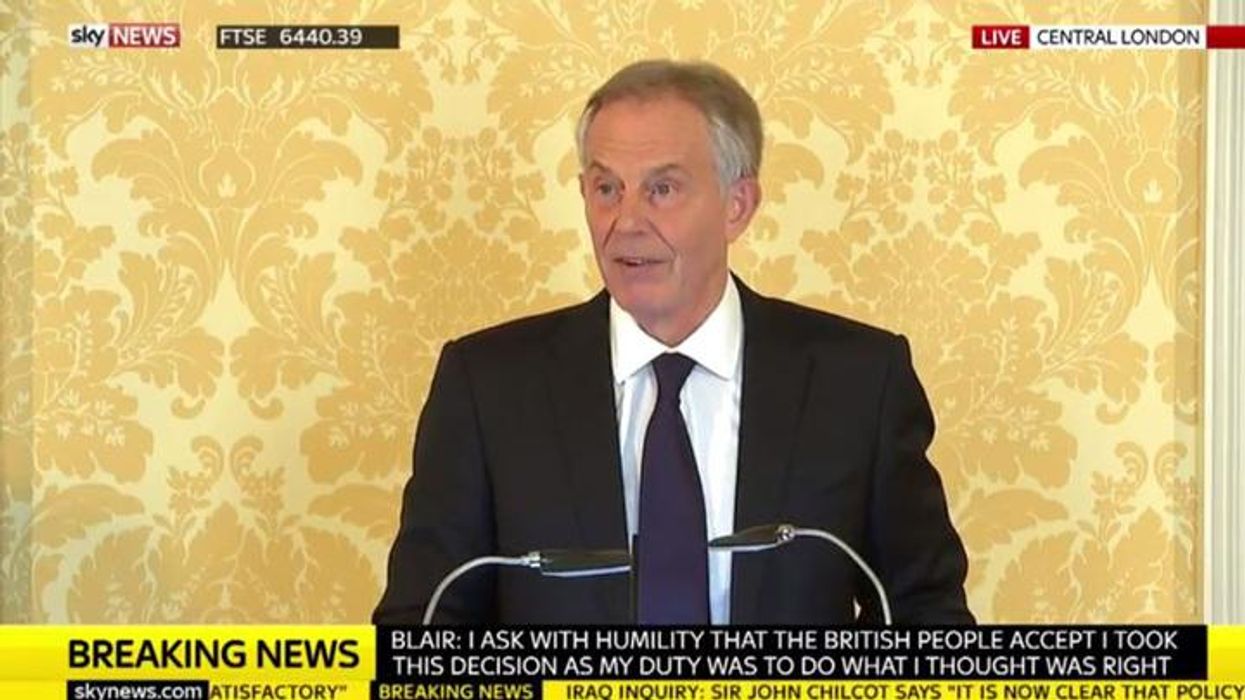 A list of all the people calling for Blair to be prosecuted for war crimes
