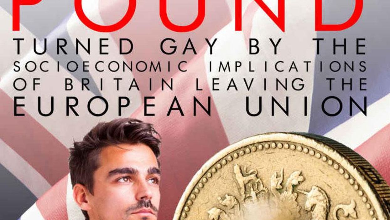 Brexit has inspired an erotic novel titled 'Pounded by the Pound'