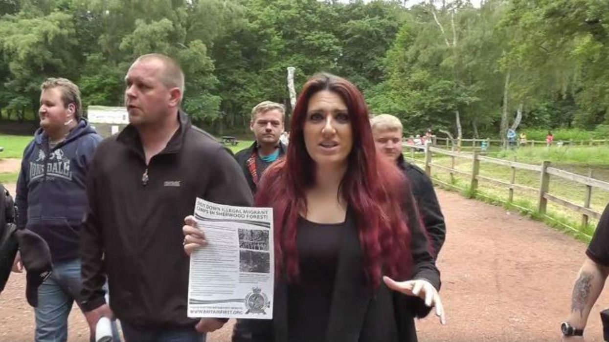 Britain First just tried to invade a treehouse. We're not even joking