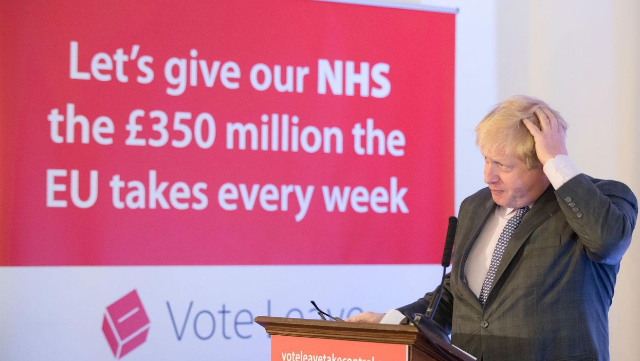People keep sharing this photo of Boris Johnson, for some reason