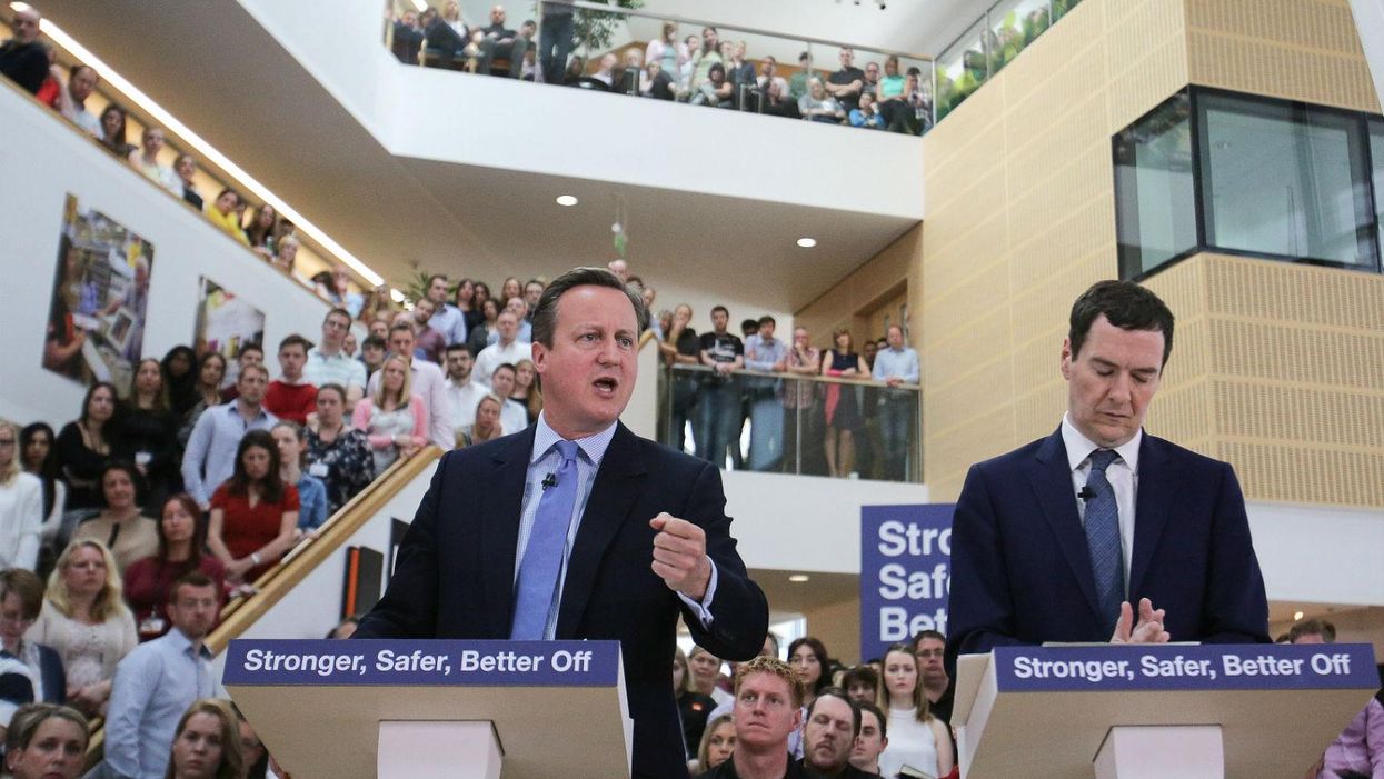 Has anyone seen Chancellor George Osborne lately?