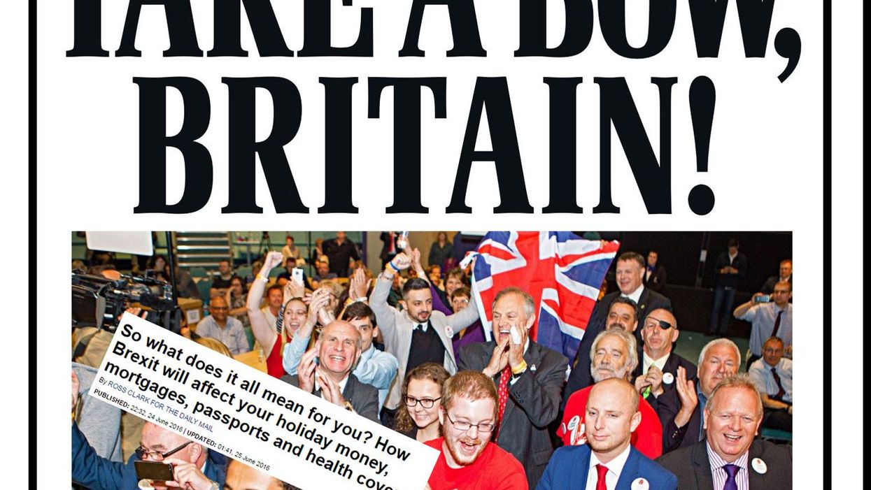 The Mail has explained what Brexit means and its readers seem shocked