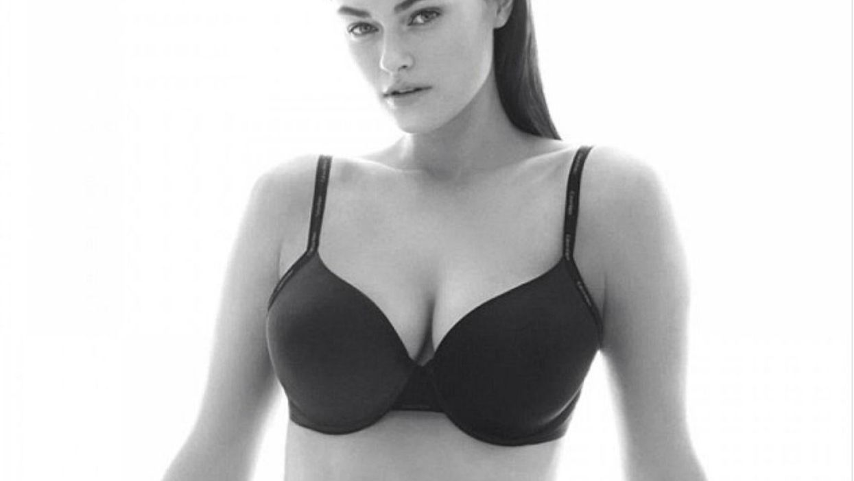 The truth about Calvin Klein's 'first plus size model' who's making people angry