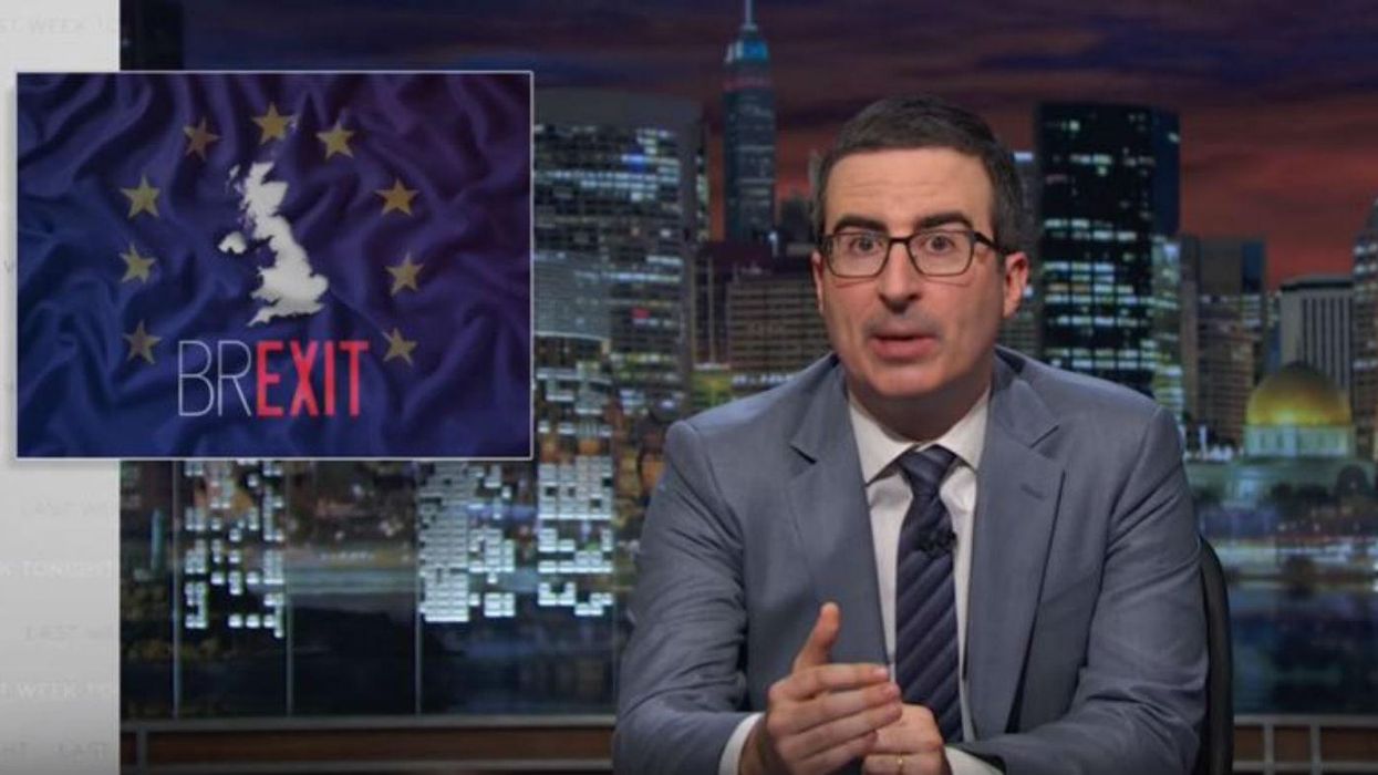 John Oliver is here to gloriously insult Europe while urging you to vote Remain