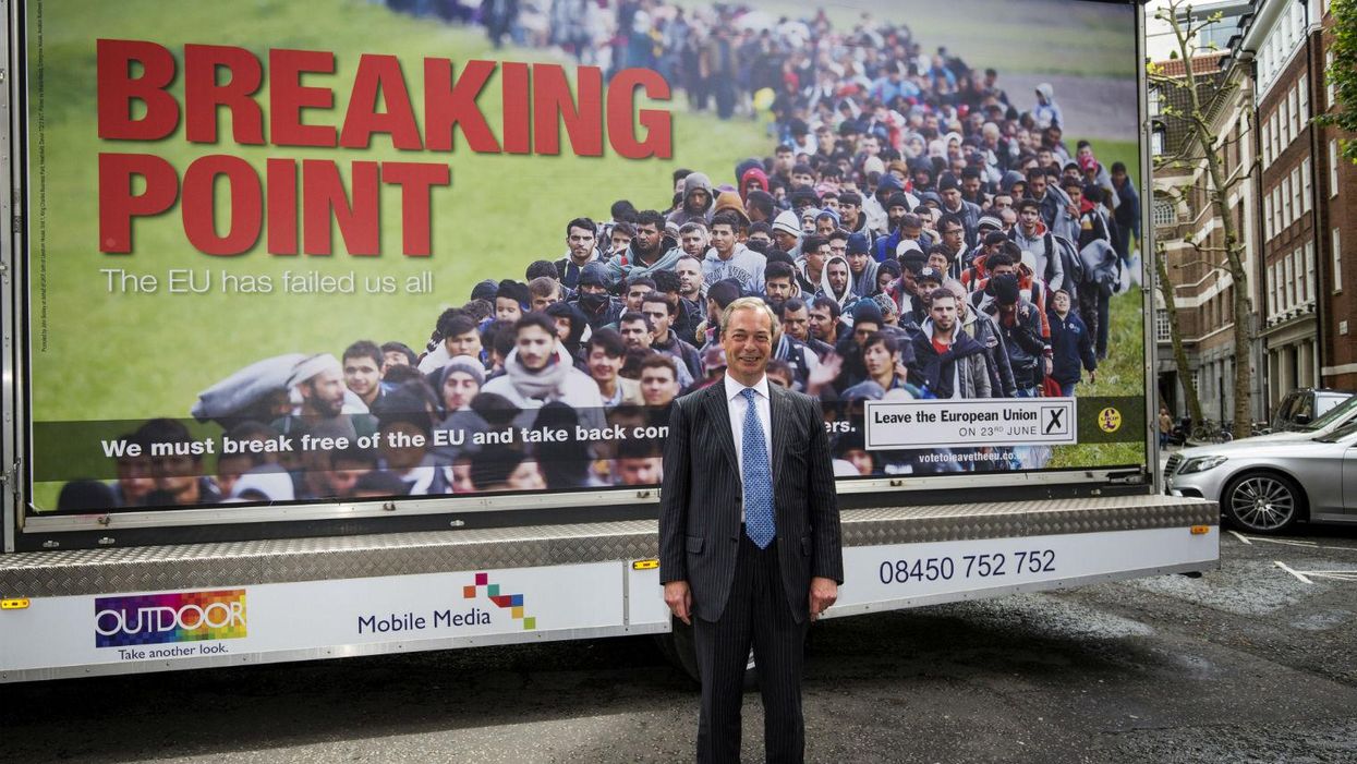 People have been editing Nigel Farage's 'Nazi propaganda' poster for him
