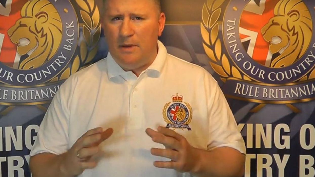 Britain First is angry the entire group is being tarnished by one man, fail to see the irony