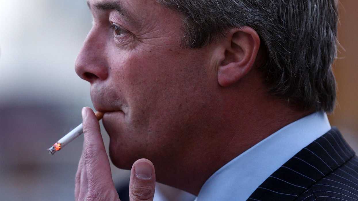 One quote about smoking that shows just how deluded Nigel Farage might be