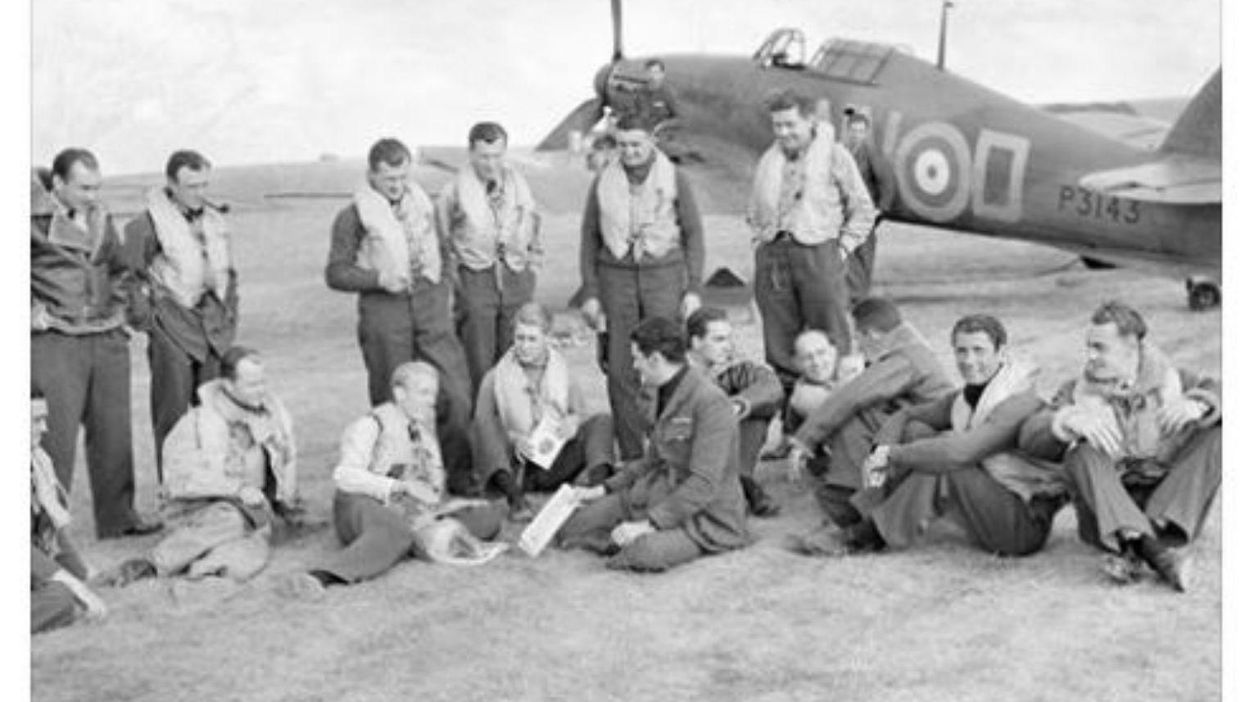 Britain First just used a picture of Czechslovakian WWII pilots to tell people to leave the EU