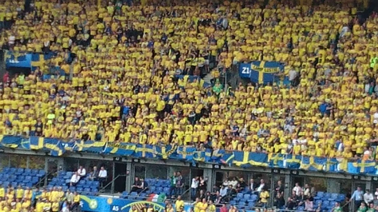 One photo that shows how Irish football fans are different to all the rest