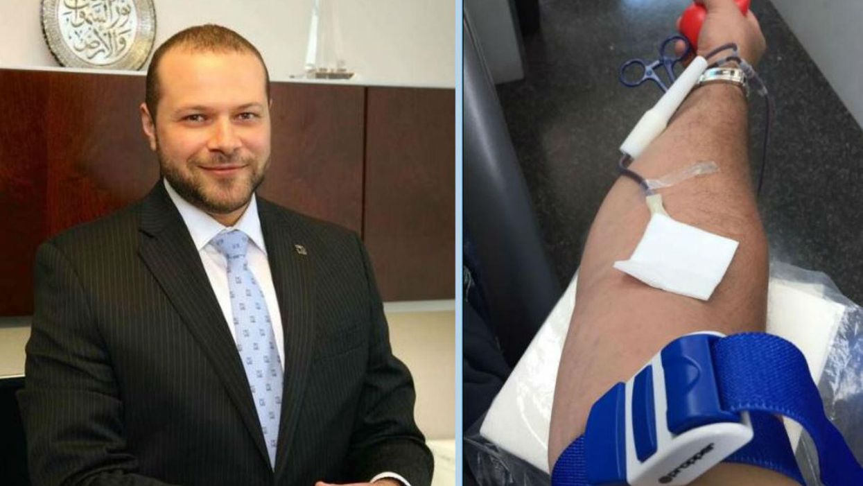 This Muslim man from Orlando donating blood during Ramandan has touched hearts everywhere