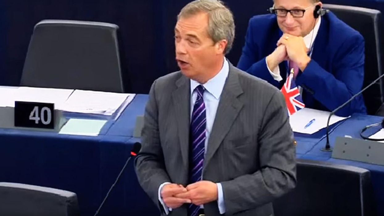Nigel Farage gave what he hopes is his last ever speech in the European parliament. Here's what he said