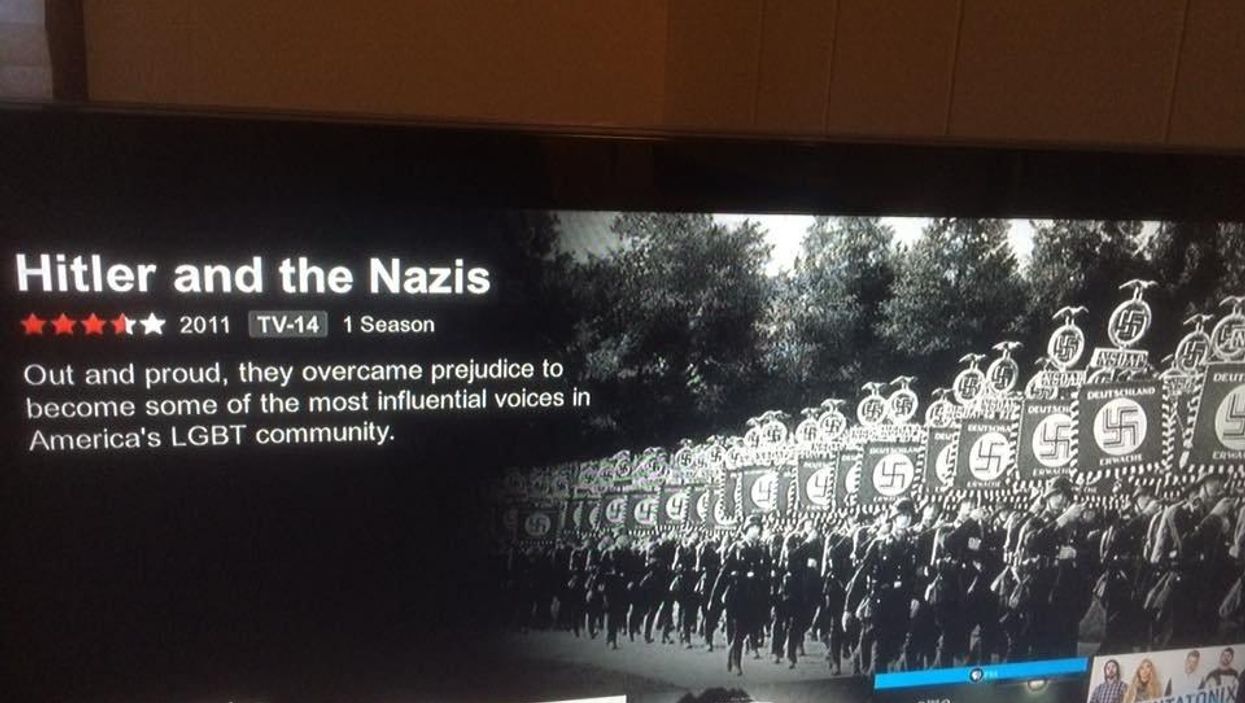 This Netflix glitch in a Hitler documentary description is hilarious