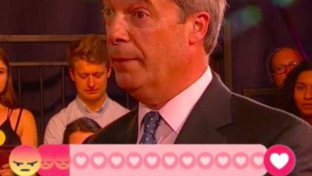Nigel Farage came up with a genuinely stunning justification for claims of Ukip racism
