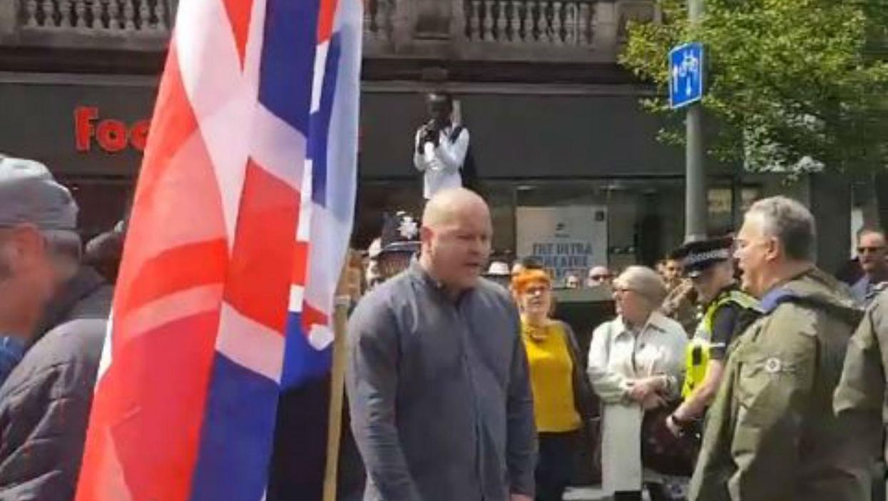 Britain First goes back to Leicester, gets chased out of town again