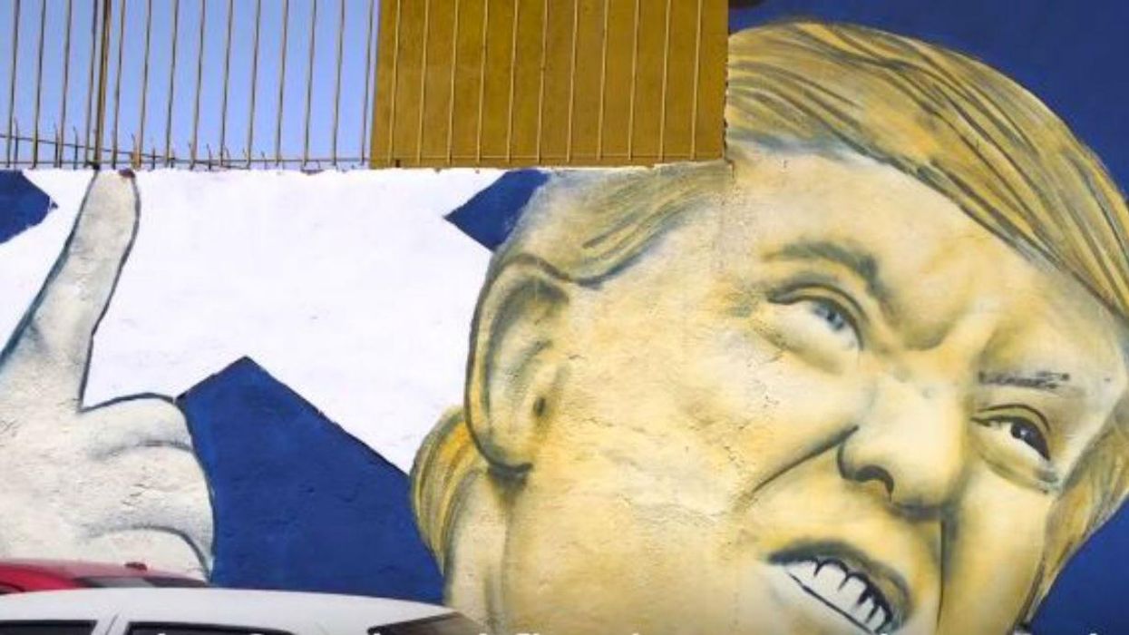 Mexico has built a wall, but definitely not the one Donald Trump hoped for