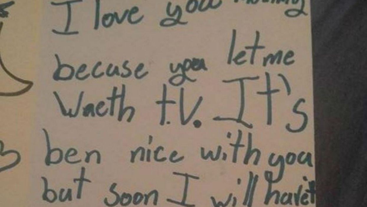 This 7-year-old girl wrote a cold-blooded 'break-up' letter to her own mother