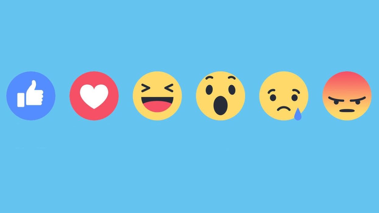 There might be a pretty important reason not to use the Facebook reaction buttons