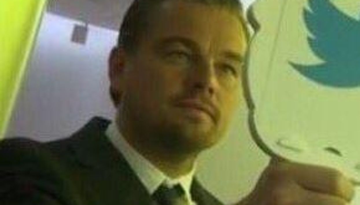 Leonardo DiCaprio was shown a picture of himself and his reaction was priceless