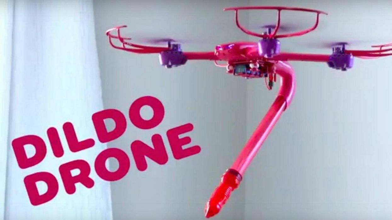 We have so many questions about the 'Dildo Drone'