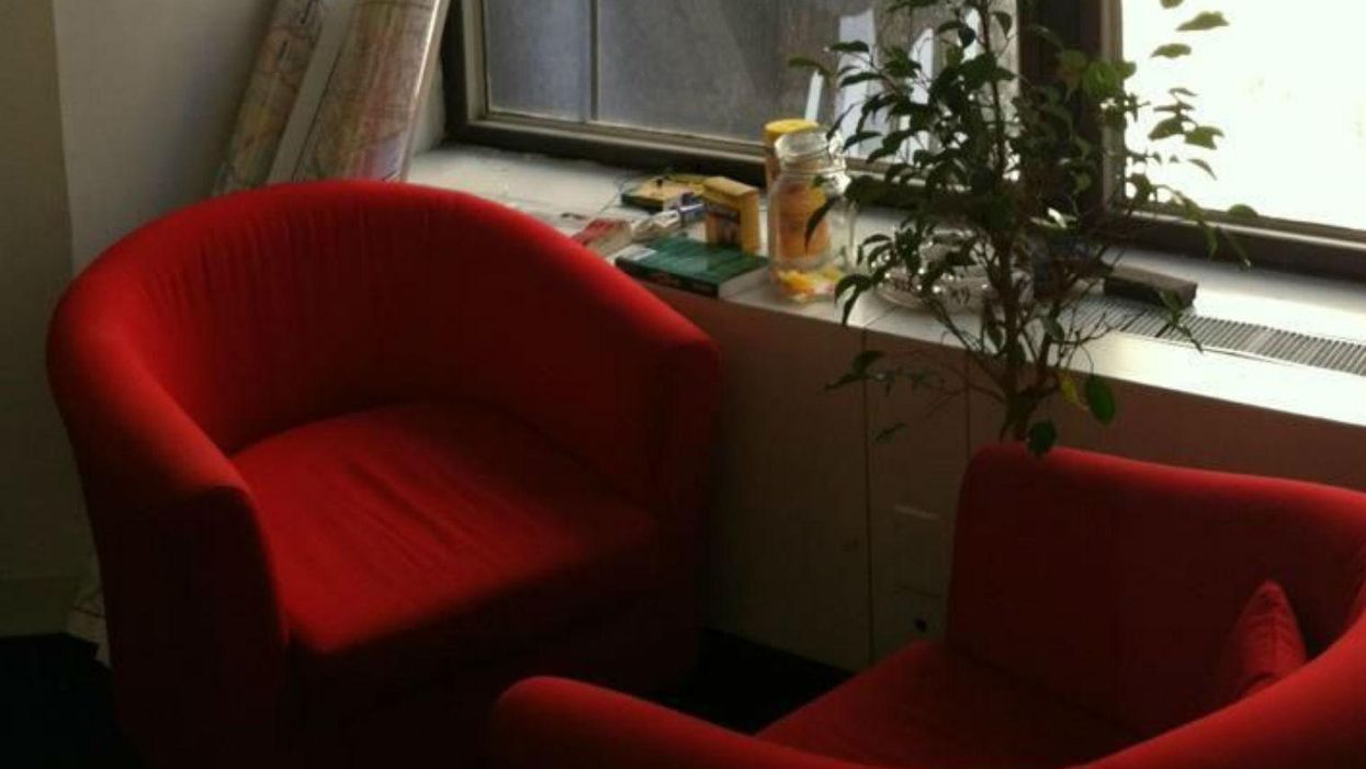 There's something very wrong with the view from this office
