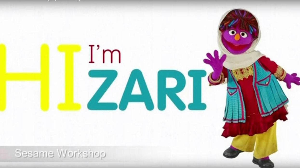 A New Sesame Street character is promoting girls' rights in Afghanistan