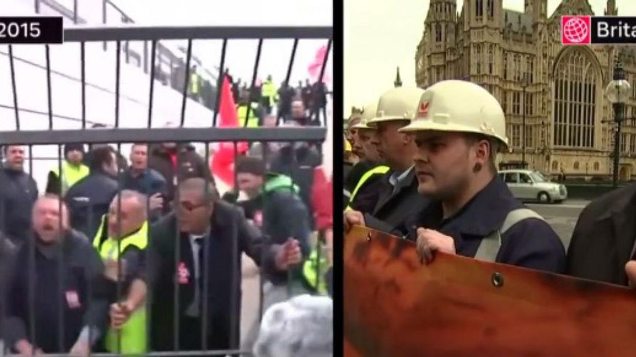 The difference between Britain and France - in two pictures