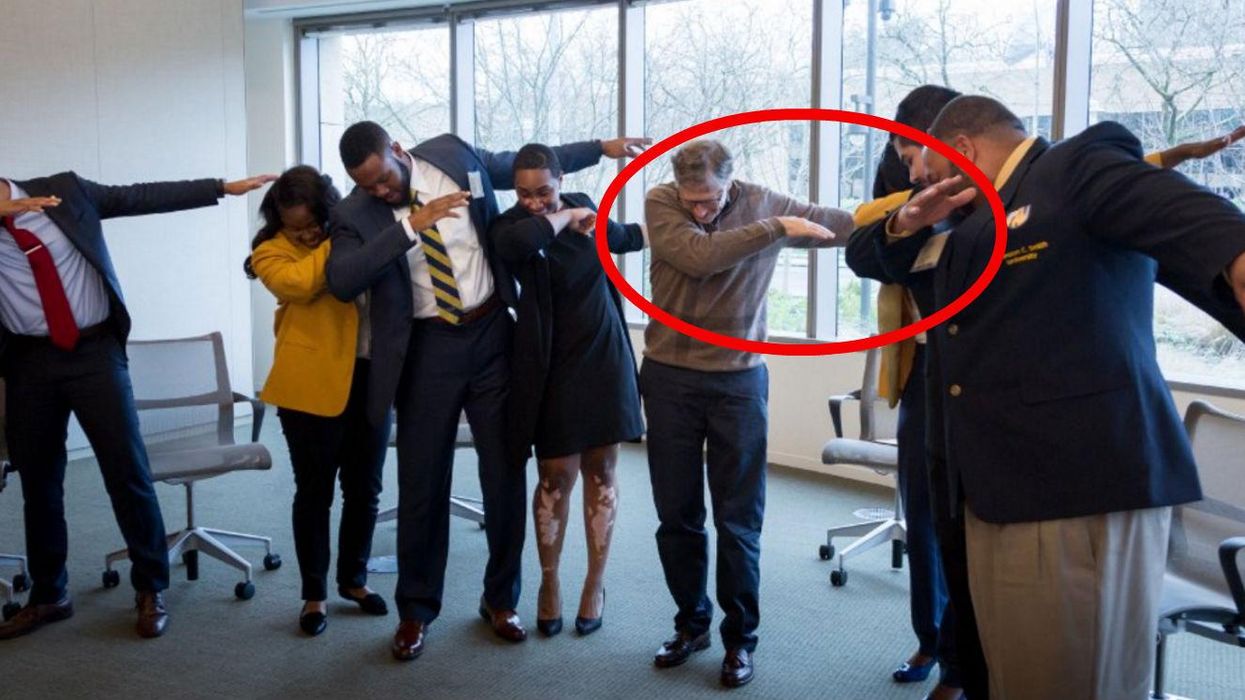 Bill Gates did the Dab dance and now it's almost definitely over