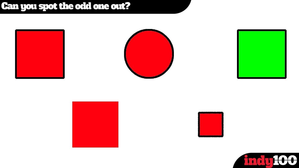 Can you spot the odd one out?