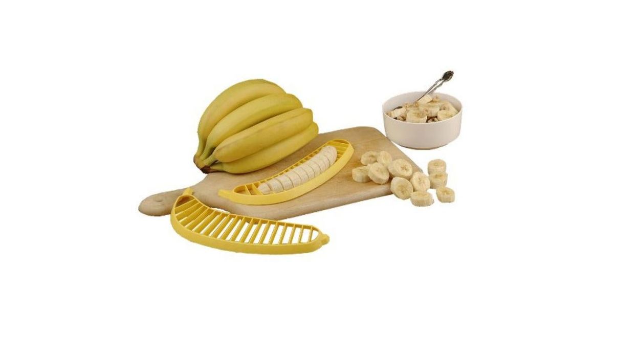 Someone has invented a banana slicer and the Amazon reviews are incredible