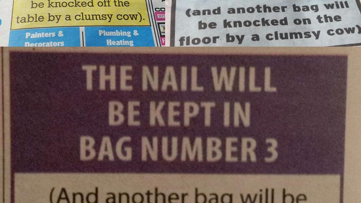 These mysterious adverts in local newspapers are freaking people out